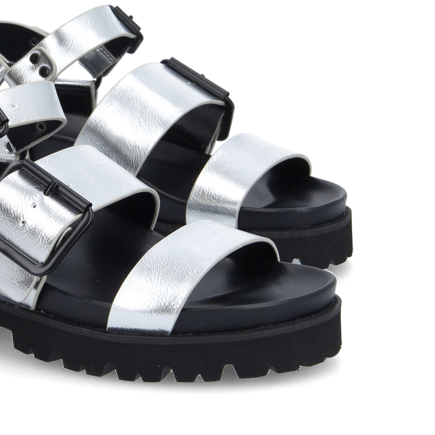 JUNE ANKLE W - METAL - ARGENTO